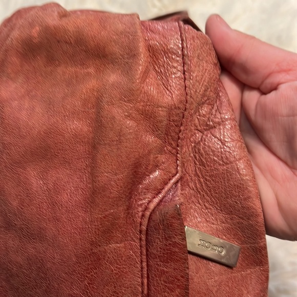 VTG 90’S HOBO BACKPACK LEATHER - Picture 14 of 16